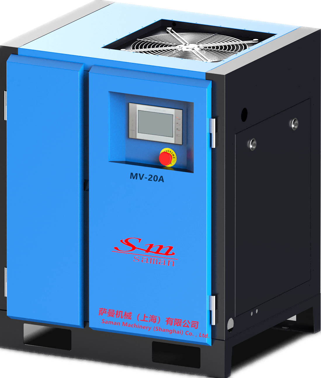 Oil-free vortex air compressor